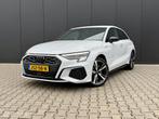 Audi A3 Sportback 45 TFSI S-Line B&O/Matrix/Ambient/Trekhaak, Gebruikt, Zwart, 4 cilinders, 1535 kg