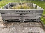 Grote plantenbak houten kist fruitkist, 100x120cm, gratis!, Ophalen, Gebruikt, 60 cm of meer, Rechthoekig