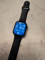 Apple Watch Series 7 (GPS + Cellular) 45-mm kast - Aluminium, Sieraden, Tassen en Uiterlijk, Smartwatches, Zwart, IOS, Ophalen of Verzenden