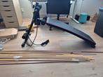 Trainingbank crivit workout bench, Ophalen, Krachtstation, Zo goed als nieuw, Metaal