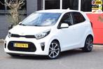 Kia Picanto 1.0 CVVT Design Edition 2019 Navigator Navigatie, Auto's, Voorwielaandrijving, 4 stoelen, Wit, Bedrijf