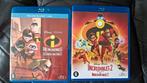 The incredibles 1 en 2 bluray NL ondertiteld, Cd's en Dvd's, Blu-ray, Ophalen of Verzenden, Zo goed als nieuw, Tekenfilms en Animatie