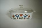 vintage pyroflam Corning Ware Country Festival pan A-2-B, Huis en Inrichting, Ophalen of Verzenden, Gebruikt, Glas, Overige typen