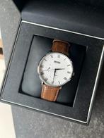 Hugo Boss Heren William horloge - nette staat, Overige materialen, Leer, Polshorloge, Zo goed als nieuw