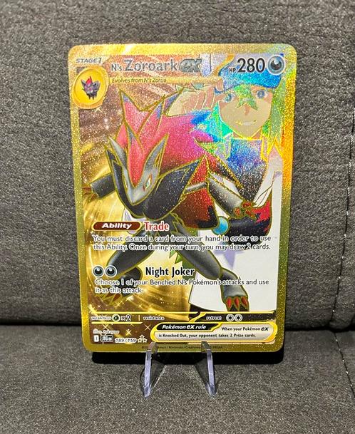 N’s Zoroark EX ***#189/159, Hobby en Vrije tijd, Verzamelkaartspellen | Pokémon, Nieuw, Losse kaart, Ophalen of Verzenden