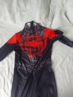 Spiderman pak miles morales maat 130, Kinderen en Baby's, Carnavalskleding en Verkleedspullen, Jongen of Meisje, Ophalen of Verzenden