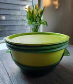 tupperware micro gourmet stoomkoker, Huis en Inrichting, Ophalen of Verzenden, Zo goed als nieuw, Groen