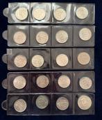 35x Zilveren Guldens - Juliana en Wilhelmina (1922-1967), Ophalen, 1 gulden, Zilver, Koningin Wilhelmina