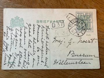 Oude briefkaart Heerde, gestempeld 1901? beschikbaar voor biedingen