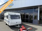 Hobby De Luxe 450 UB Bed/Zit + Rondzit + Tent + Luifel 4Pers, Caravans en Kamperen, Standaardzit, Hobby, Bedrijf, Overige typen