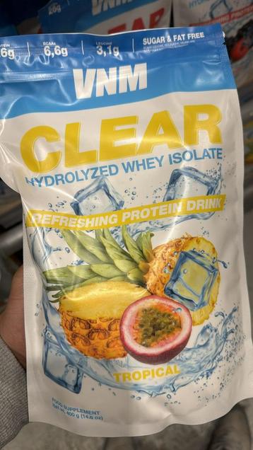 CLEAR WHEY nieuw!  DIV smaken.  beschikbaar voor biedingen