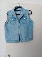 Mooi spijker gilet maat xl, Ophalen of Verzenden, Zo goed als nieuw, Maat 46/48 (XL) of groter, Blauw