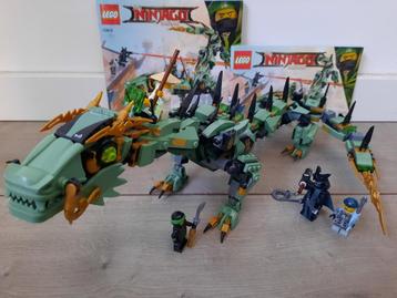 LEGO NINJAGO 70612 Movie Groene Ninja Mecha Draak beschikbaar voor biedingen