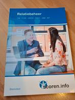 Studieboek relatiebeheer., Boeken, Studieboeken en Cursussen, Ophalen of Verzenden, Beta, Zo goed als nieuw, HBO