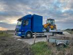 Daf lf 55 oprijwagen met werkplaats, Auto's, Automaat, Euro 5, Zwart, Blauw