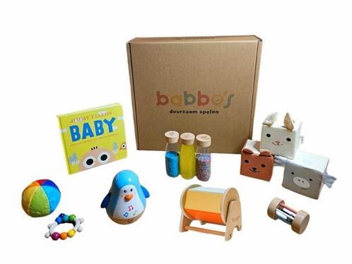 Babybox 4-6 maanden, Kinderen en Baby's, Speelgoed | Babyspeelgoed, Zo goed als nieuw, Overige typen, Ophalen