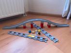 Duplo, brug pop codesteen rails recht, set 10872 compleet, Kinderen en Baby's, Speelgoed | Duplo en Lego, Ophalen of Verzenden