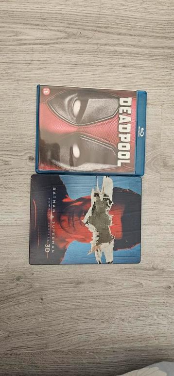 Blue-ray/dvd: Superman vs Batman & Deadpool beschikbaar voor biedingen