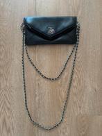 Zadig & Voltaire clutch zgan, Sieraden, Tassen en Uiterlijk, Ophalen of Verzenden, Zo goed als nieuw, Zwart, Schoudertasje