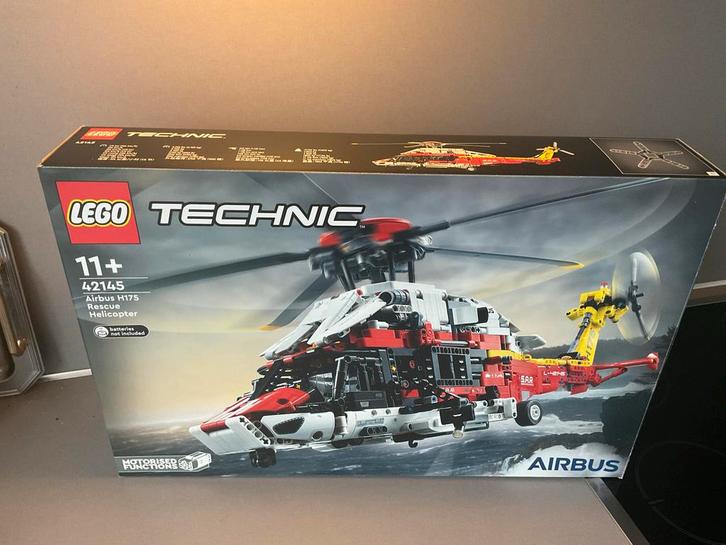 Lego Technic Airbus H175 Reddingshelikopter 42145, Kinderen en Baby's, Speelgoed | Duplo en Lego, Zo goed als nieuw, Lego, Complete set