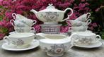 Klassiek Art Deco Thee servies J.G & E.H. Hilversum, Verzenden