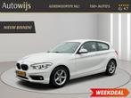 BMW 1-serie 118i Executive|AUT|NL AUTO|LED|NAVI|PDC|LM-VELG, Auto's, BMW, Gebruikt, 1290 kg, 4 stoelen, Wit