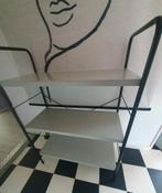 Vintage industriële stelling kast metaal, Huis en Inrichting, Ophalen, Zo goed als nieuw