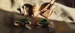 Vintage brocante kerstboom hangers, Diversen, Kerst, Ophalen of Verzenden, Gebruikt