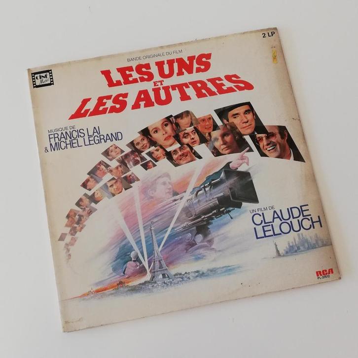 LP Les uns et les autres, Cd's en Dvd's, Vinyl | Filmmuziek en Soundtracks, Gebruikt, 12 inch, Ophalen of Verzenden