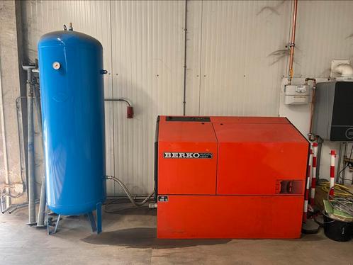 Berko kompressoren BSD16-10 met drukvat, Doe-het-zelf en Verbouw, Compressors, Gebruikt, 6 tot 10 bar, 100 liter of meer, Ophalen of Verzenden
