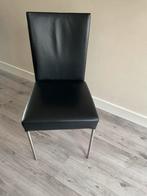 6 /8  Bert Plantagie stoelen, Zwart, Leer, Ophalen of Verzenden, Zo goed als nieuw