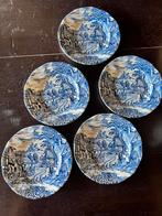 5 gebaksborden Enoch wedgwood, Ophalen of Verzenden