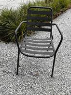 Stalen Tuinstoelen - Stapelbaar, Tuin en Terras, Tuinstoelen, Ophalen, Gebruikt, Metaal, Stapelbaar