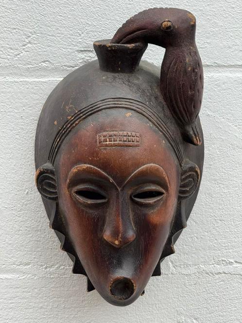 Afrikaans vruchtbaarheids masker YAHOURE Ivoorkust, Antiek en Kunst, Kunst | Niet-Westerse kunst, Ophalen of Verzenden