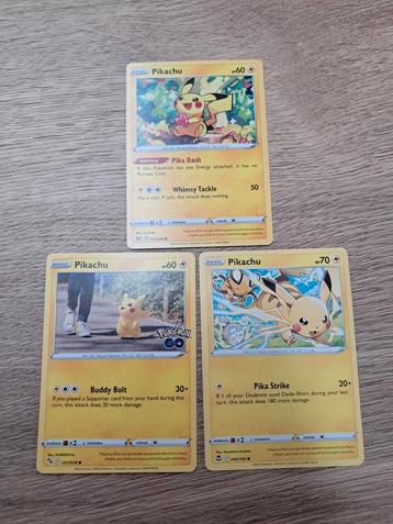 Pikachu Pokémon kaarten beschikbaar voor biedingen