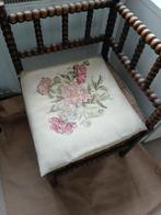 Antieke bobbin hoekstoel. 19e eeuw, Ophalen of Verzenden, Zo goed als nieuw, Eenpersoons