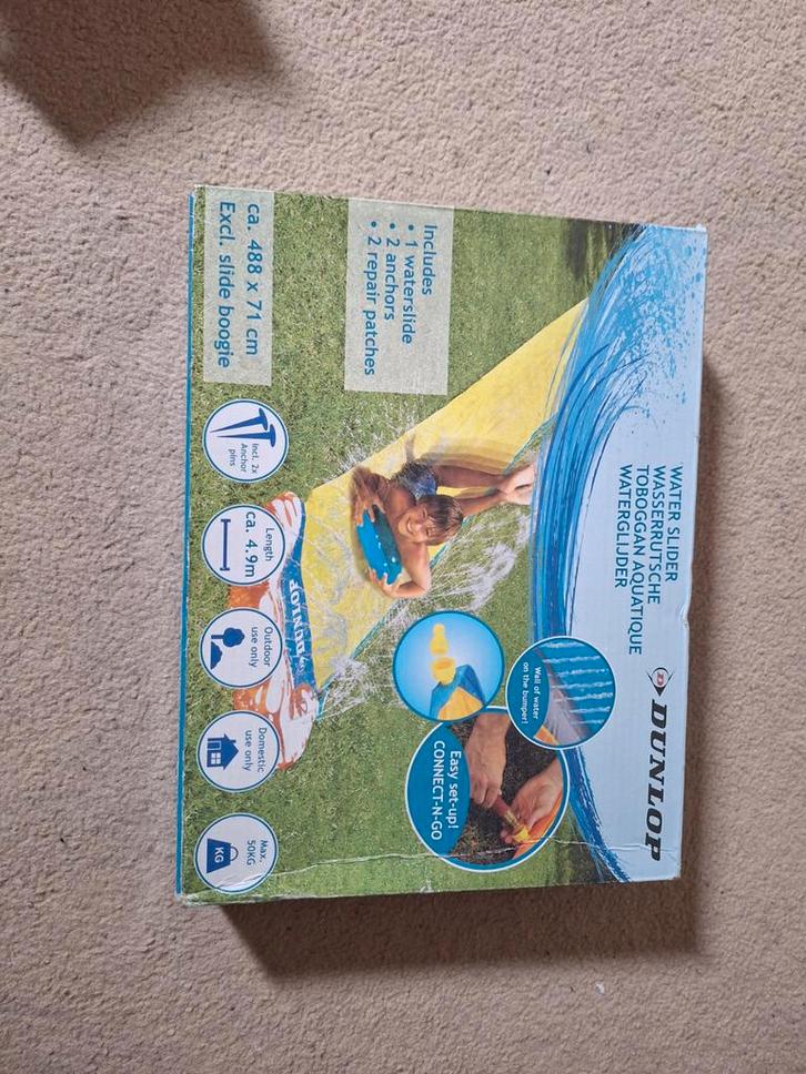 Dunlop Waterglijbaan - Nieuw in doos, Kinderen en Baby's, Speelgoed | Badspeelgoed, Ophalen of Verzenden