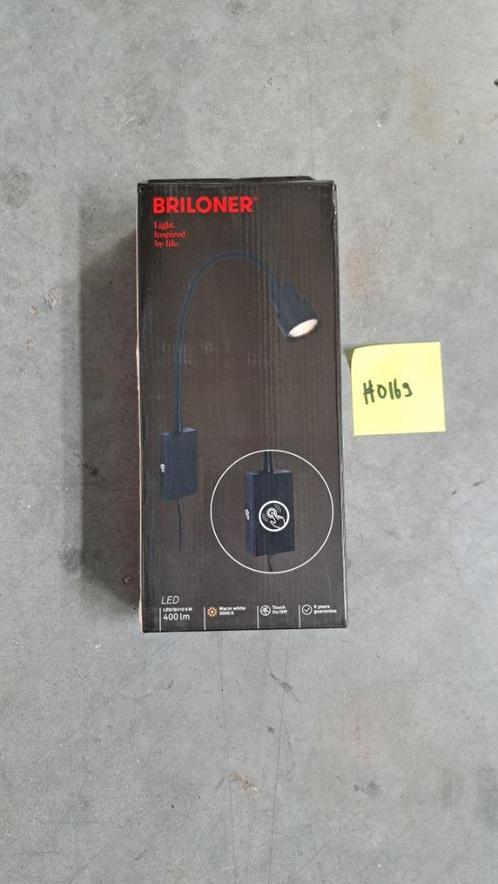 [Nieuw/Ongeopend] Brilloner 2085-15 Black, Huis en Inrichting, Lampen | Wandlampen, Nieuw, Kunststof, Ophalen of Verzenden