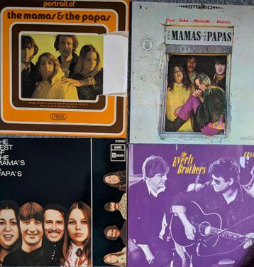 12x LP div. Mamas&Papas, Mink the Ville, Supertramp e.a. beschikbaar voor biedingen