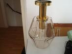 VINTAGE GLASHUTTE LIMBURG PLAFOND LAMP, Ophalen, Zo goed als nieuw, Glas, VINTAGE