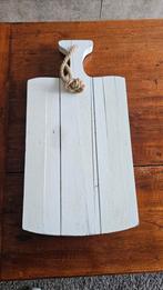 Houten dienblad Wit - Decoratief met Touw, Ophalen, Zo goed als nieuw, Rechthoekig, Hout