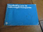 Instructieboek Volkswagen Transporter T3 benzine diesel 1982, Ophalen of Verzenden