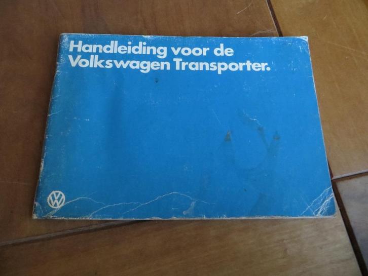 Instructieboek Volkswagen Transporter T3 benzine diesel 1982, Auto diversen, Handleidingen en Instructieboekjes, Ophalen of Verzenden