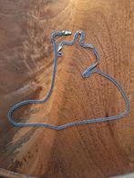 Nieuwe zilveren ketting met gourmet schakel 60 cm, Sieraden, Tassen en Uiterlijk, Kettingen, Verzenden, Nieuw, Zilver, Zilver