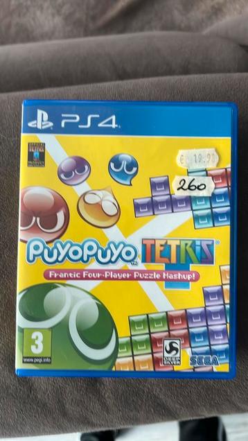 Puyo Puyo Tetris PS4 - Leuke Puzzelgame! beschikbaar voor biedingen