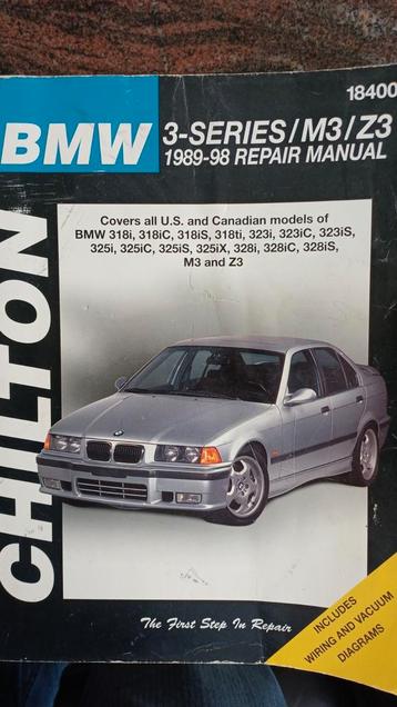 BMW 3-Serie (E36) Reparatiehandleiding 1989-1998 beschikbaar voor biedingen
