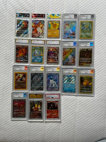 Pokémon slabs UCG, GRAAD, PSA en GG beschikbaar voor biedingen
