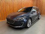 Ford FOCUS WAGON 1.5 ECOBOOST VIGNALE AUTOMAAT/ PANODAK, Auto's, Ford, Gebruikt, Blauw, Leder, 3 cilinders