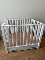 Witte box met lade, Kinderen en Baby's, Boxen, Ophalen, Gebruikt, Rechthoekig, In hoogte verstelbaar