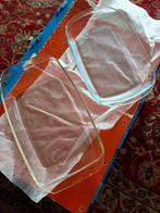 Glas 2 x vuurvaste schaal, Huis en Inrichting, Ophalen of Verzenden, Zo goed als nieuw, Rond, Glas